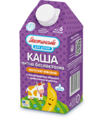 Каша молочно-овсяная безлактозная с наполнителем «Банан»