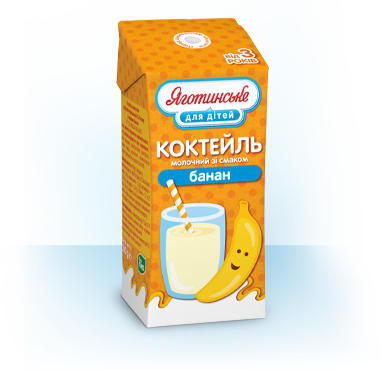 Коктейль молочный «Банан»